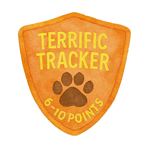 Terrific Tracker badge